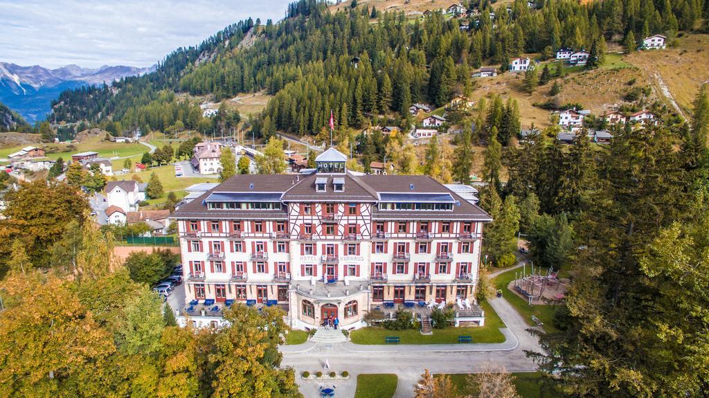 Hotel Kurhaus Bergün Exterior foto